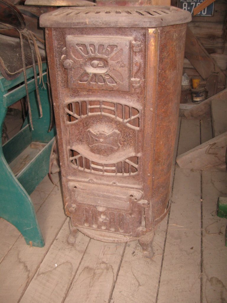 The Quebec Heater an historic piece restored. Chestermere